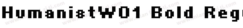 HumanistW01 Bold Regular字体转换